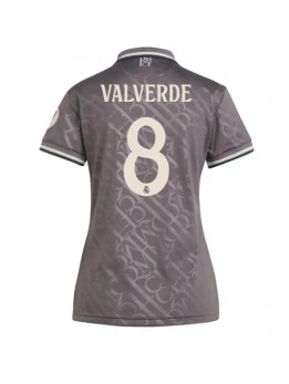 Real Madrid Federico Valverde #8 Zenski Rezervni Dres 2024-25 Kratak Rukavima